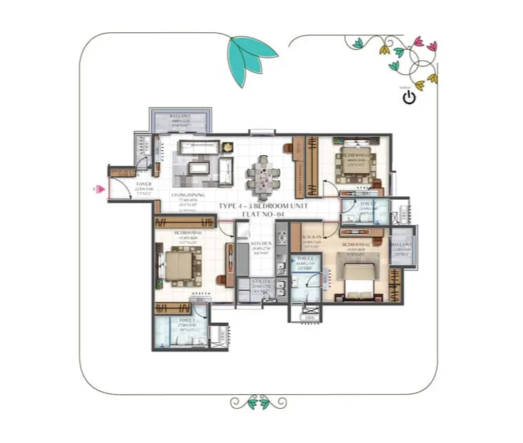 3BHK Apartments Near HSR Layout